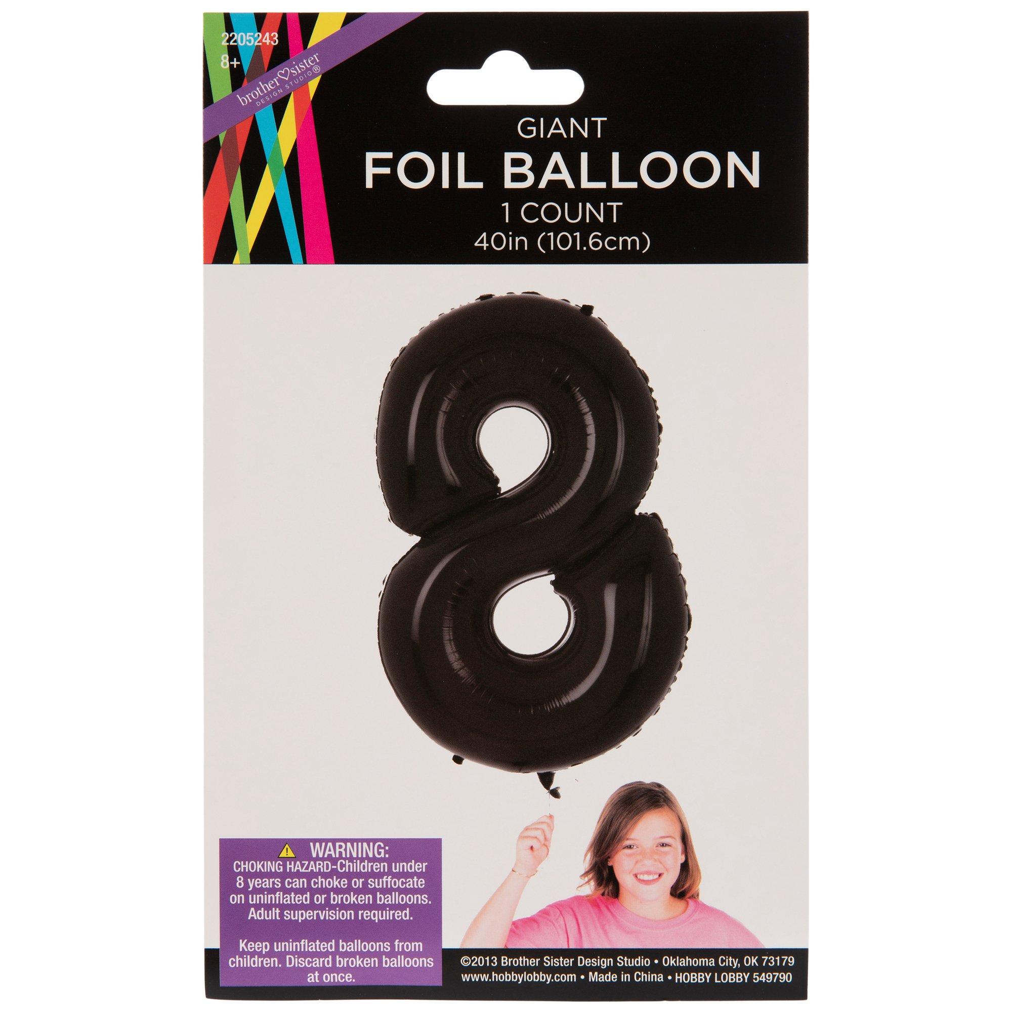 Foil Number Balloon Hobby Lobby 2205243