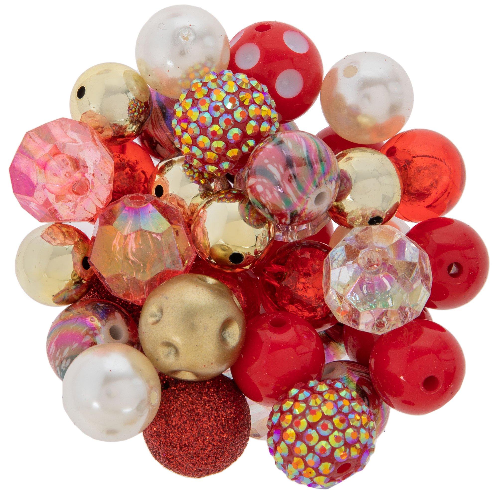 Marble Round Beads, Hobby Lobby