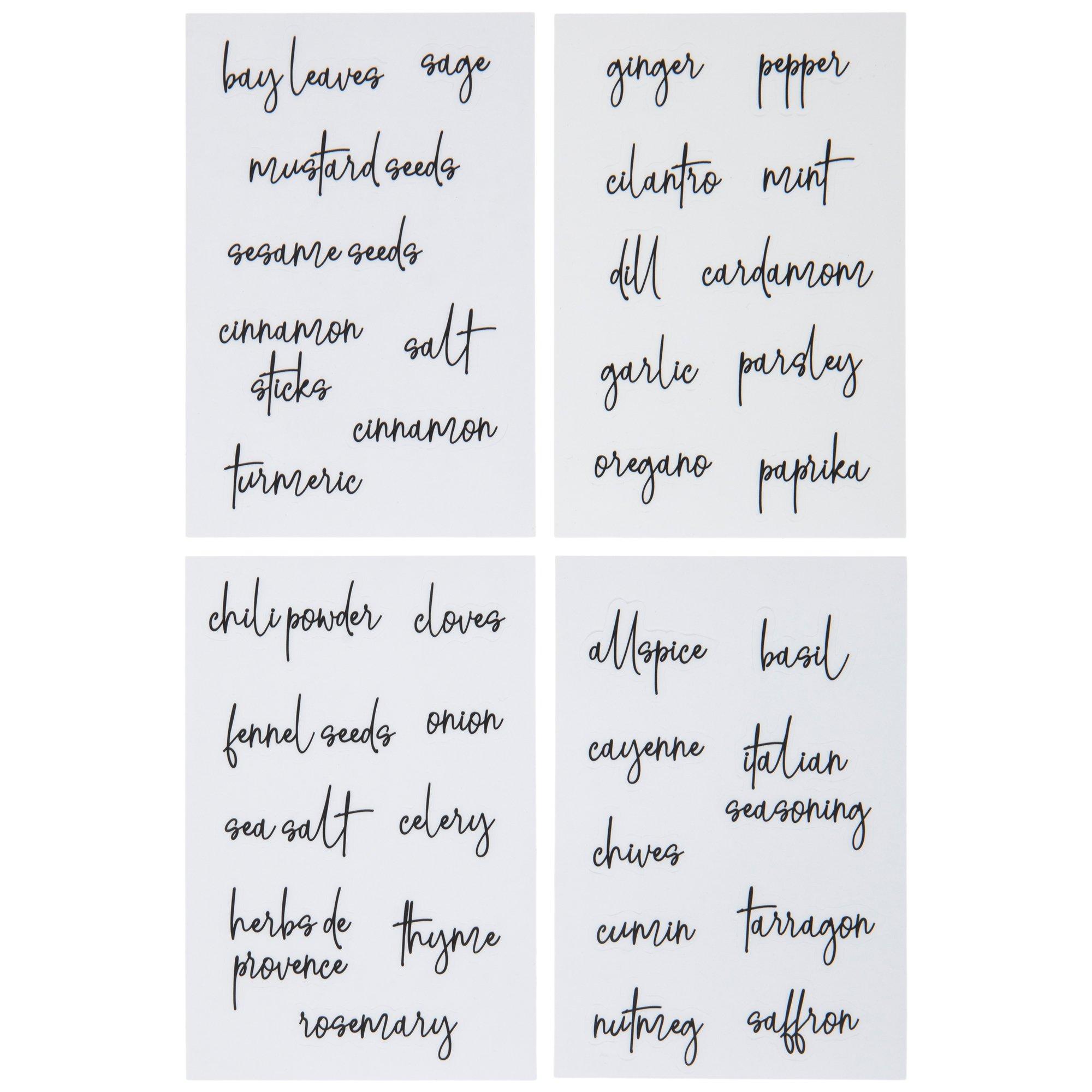 Black Spice Jar Labels Hobby Lobby 2206225