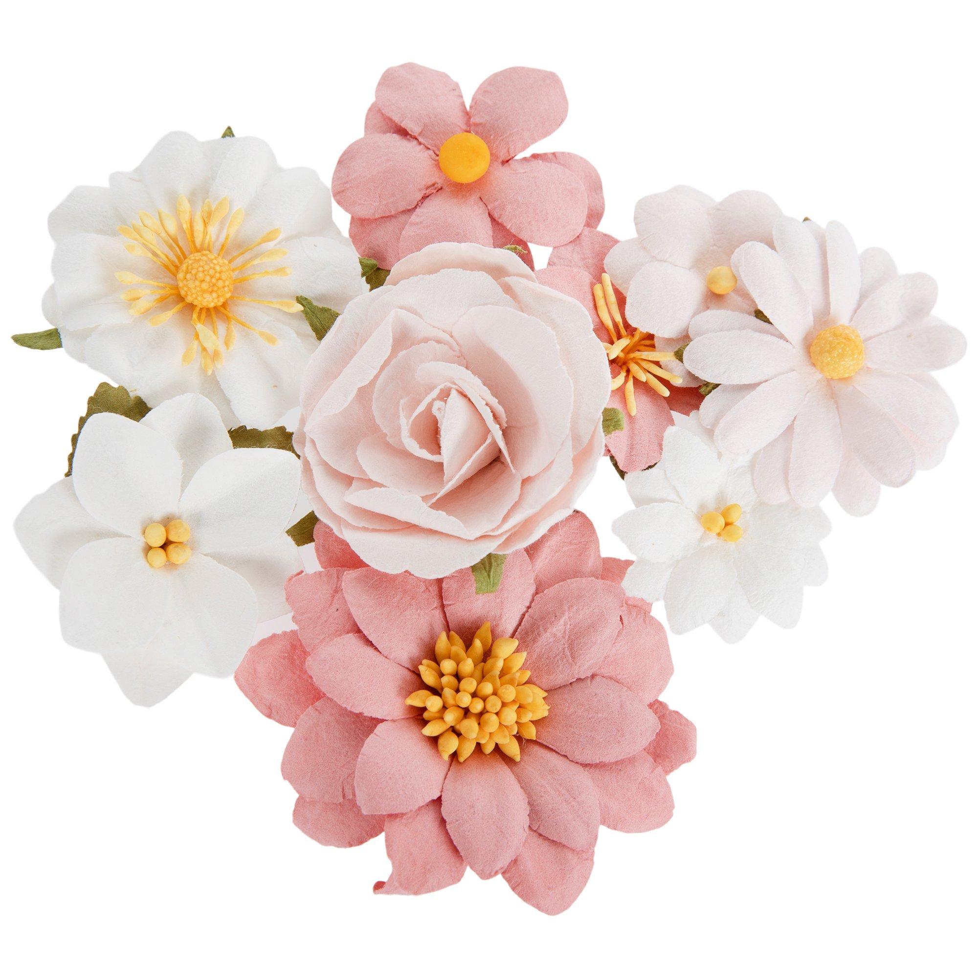 Pink & White Daisy Flower Embellishments | Hobby Lobby | 2207090