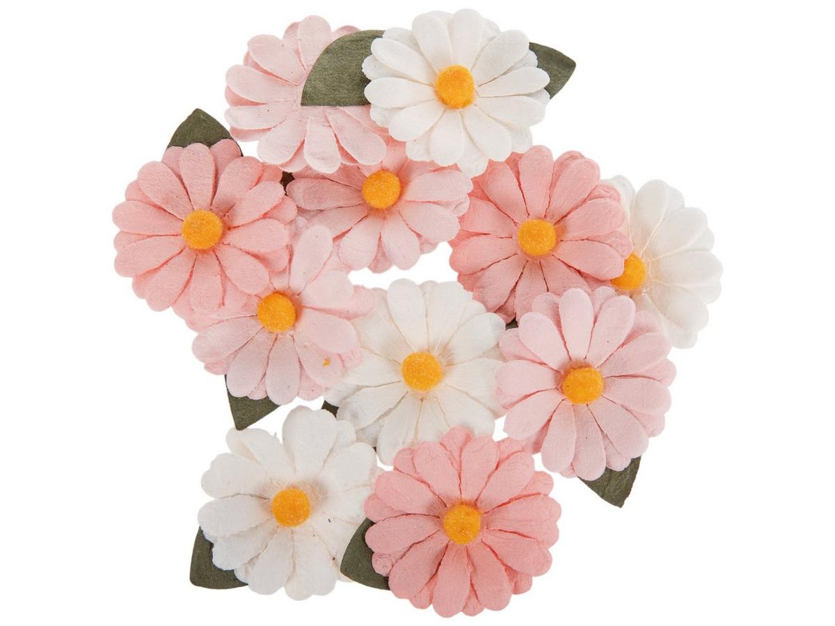 Pink & White Daisy Flower Embellishments | Hobby Lobby | 2207165