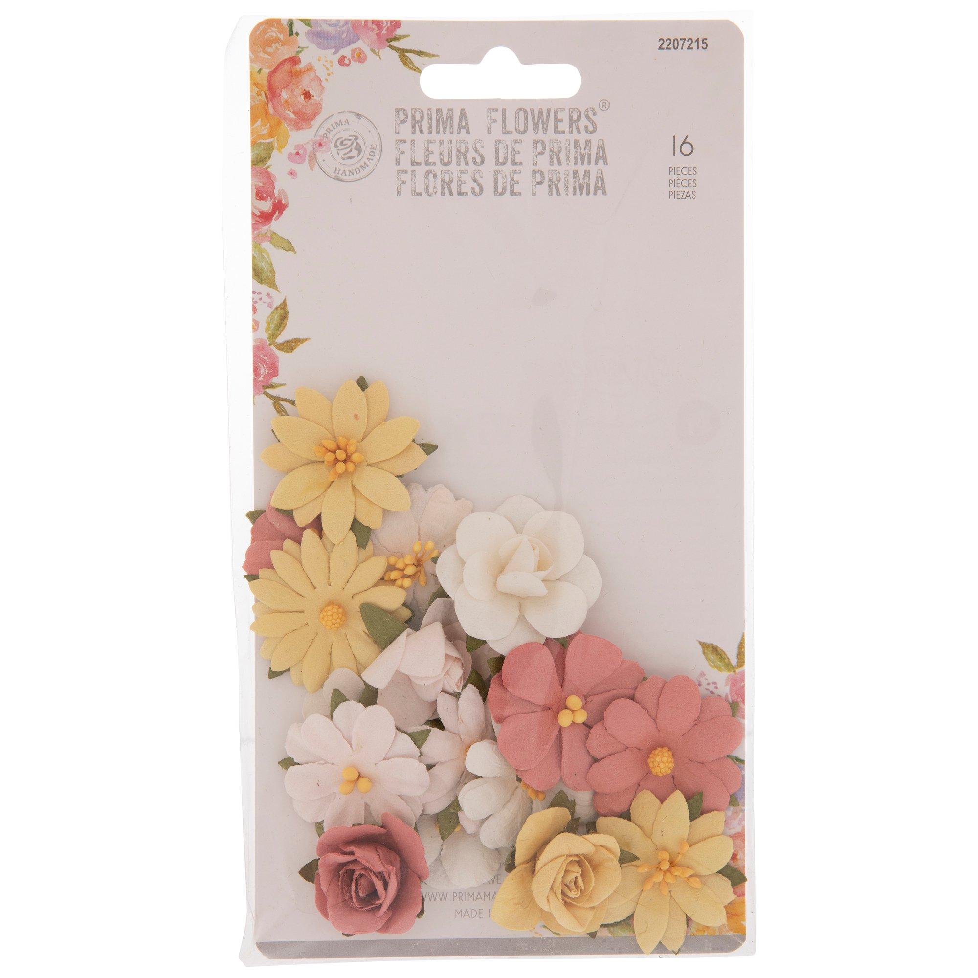 Pink, Yellow & White Flower Embellishments | Hobby Lobby | 2207215