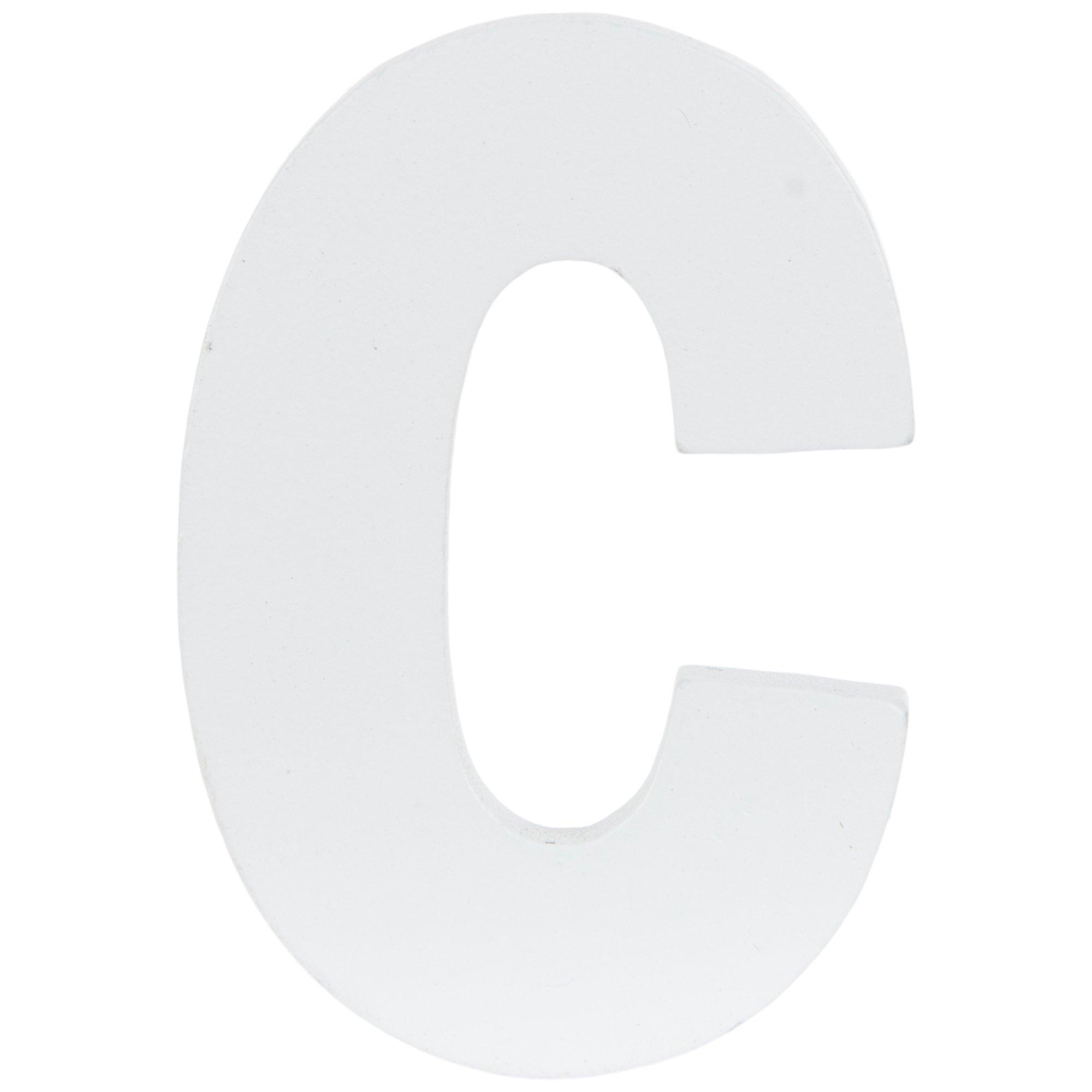 White Wood Letters 2" Hobby Lobby 2207736