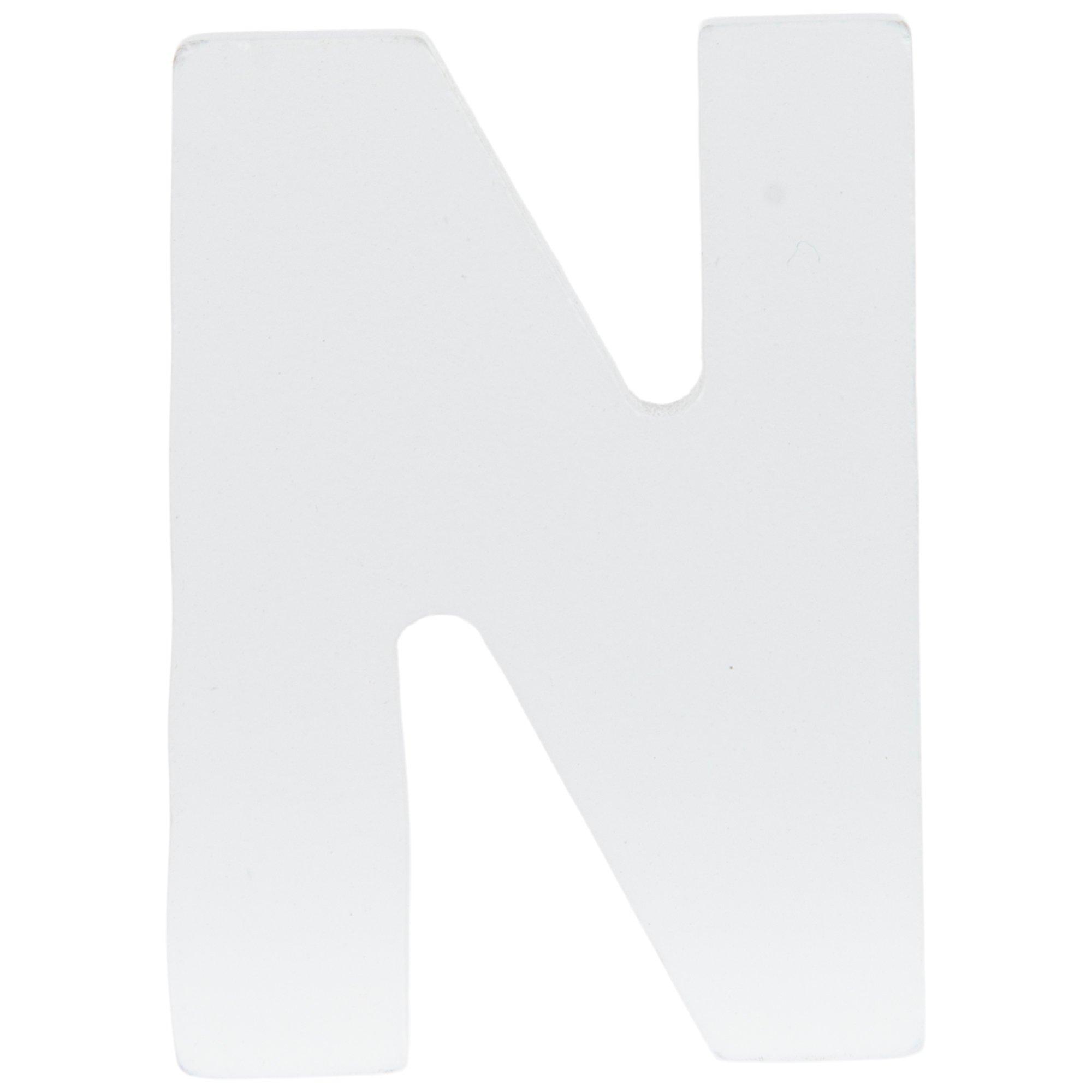 White Wood Letters 2" Hobby Lobby 2207843