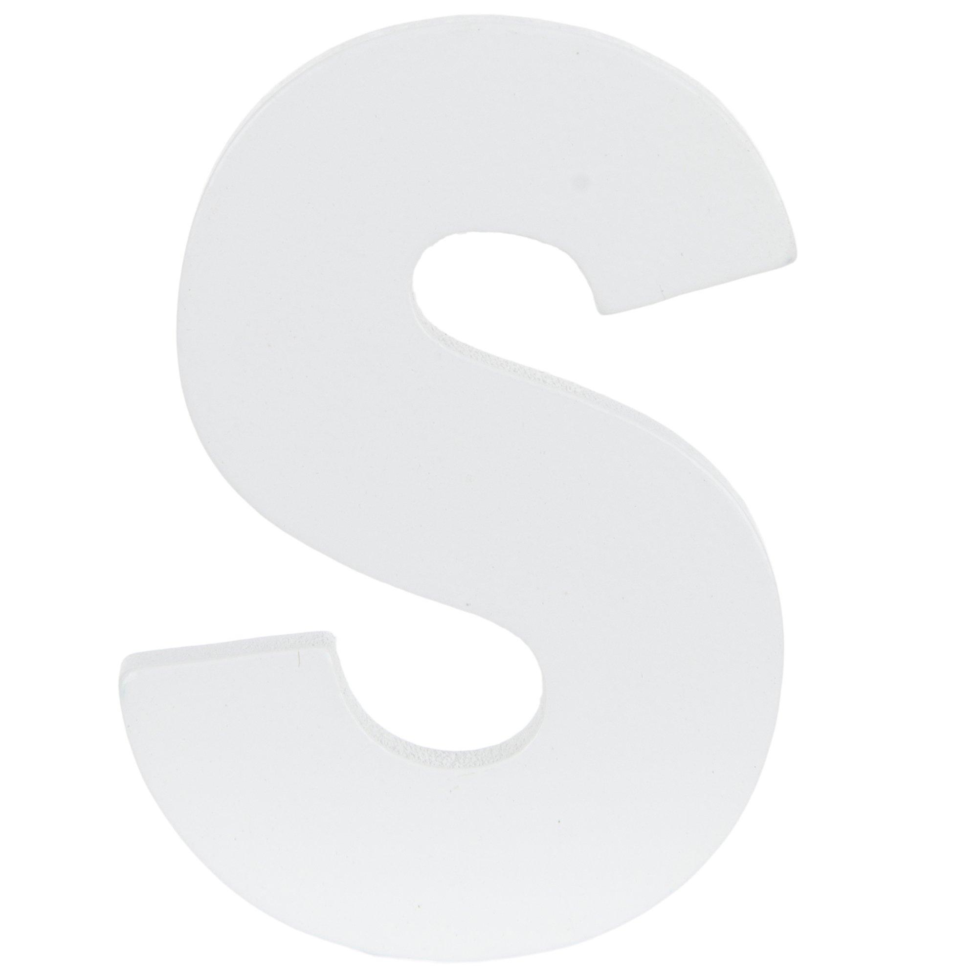 White Wood Letters 2" Hobby Lobby 2207892