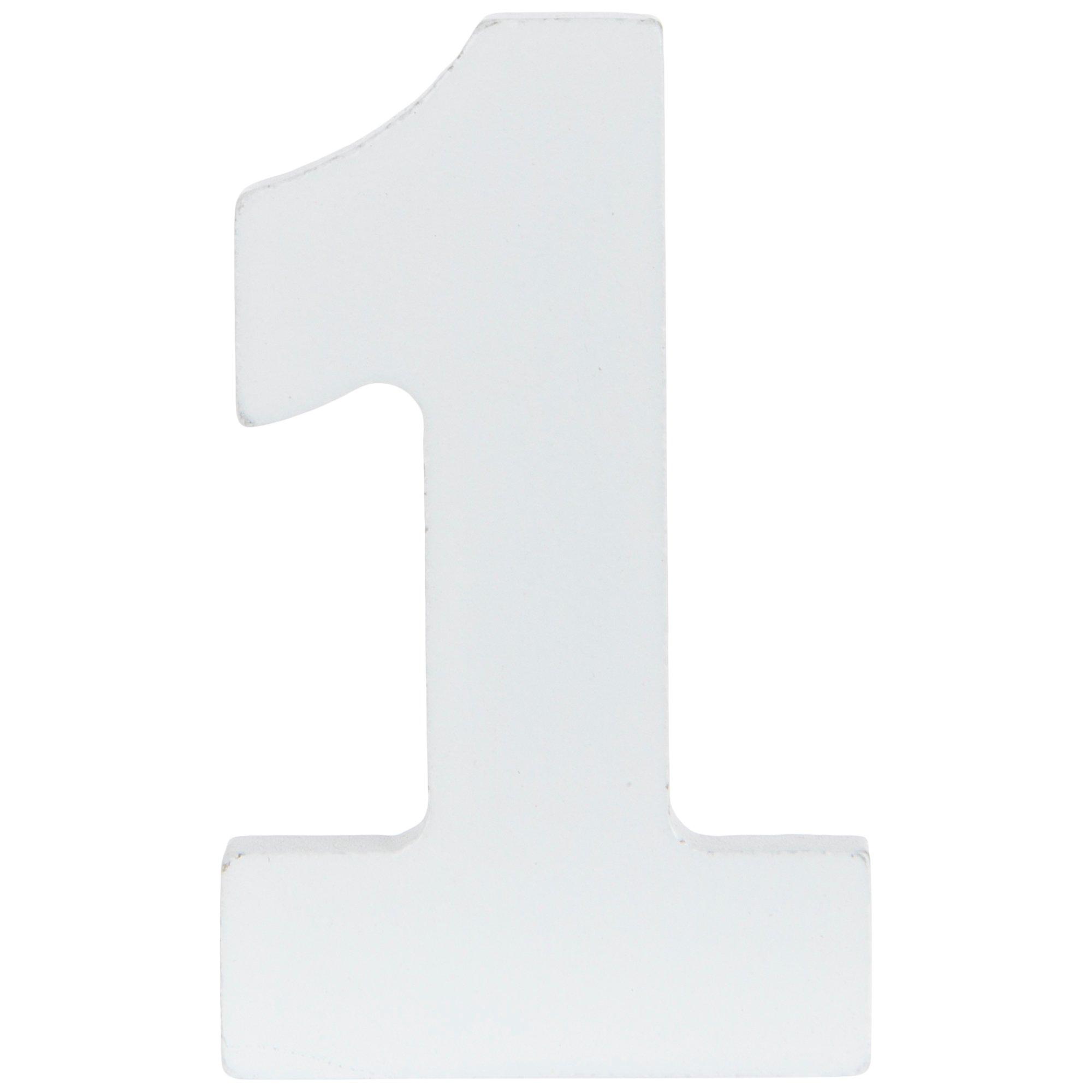 White Wood Numbers Hobby Lobby 2207983