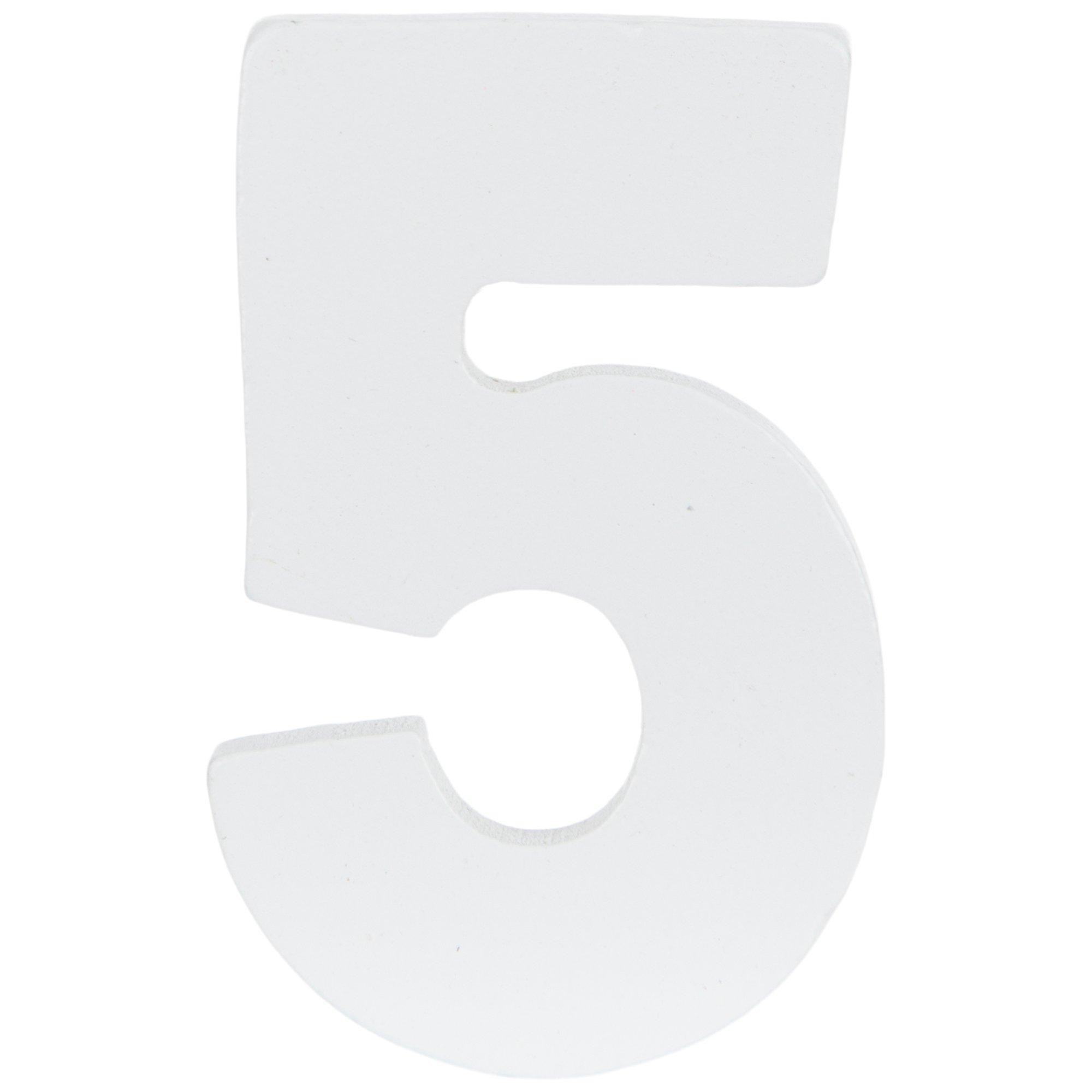 White Wood Numbers Hobby Lobby 2208023