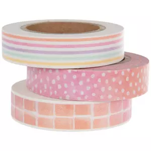Washi Tape Spooky Pink Pastel Purple 10 Meter Roll of Decorative Tape for  Scrapbooking Packaging Journaling Gift for Nonbinary, Men, Women 