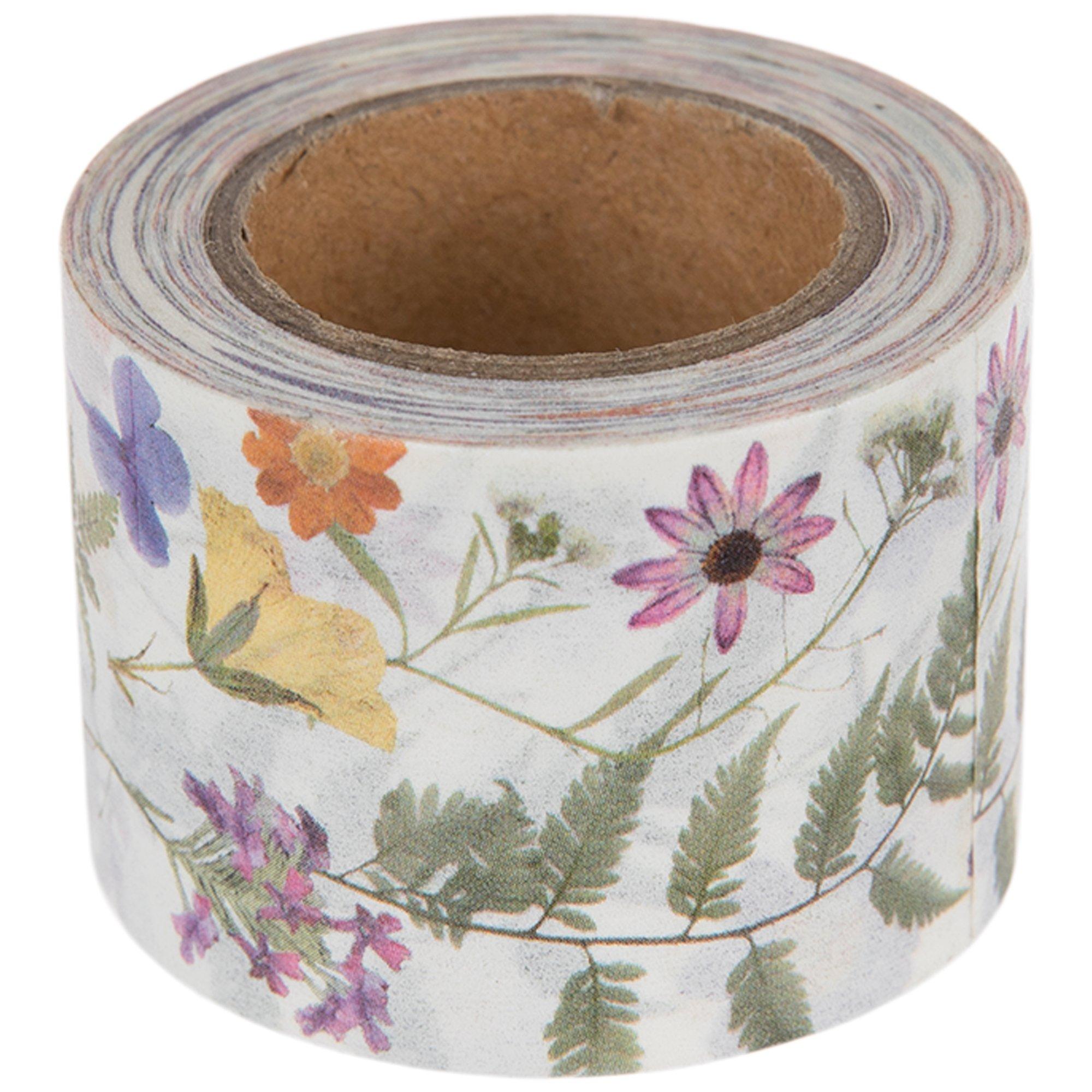 Pressed Floral Washi Tape, Hobby Lobby