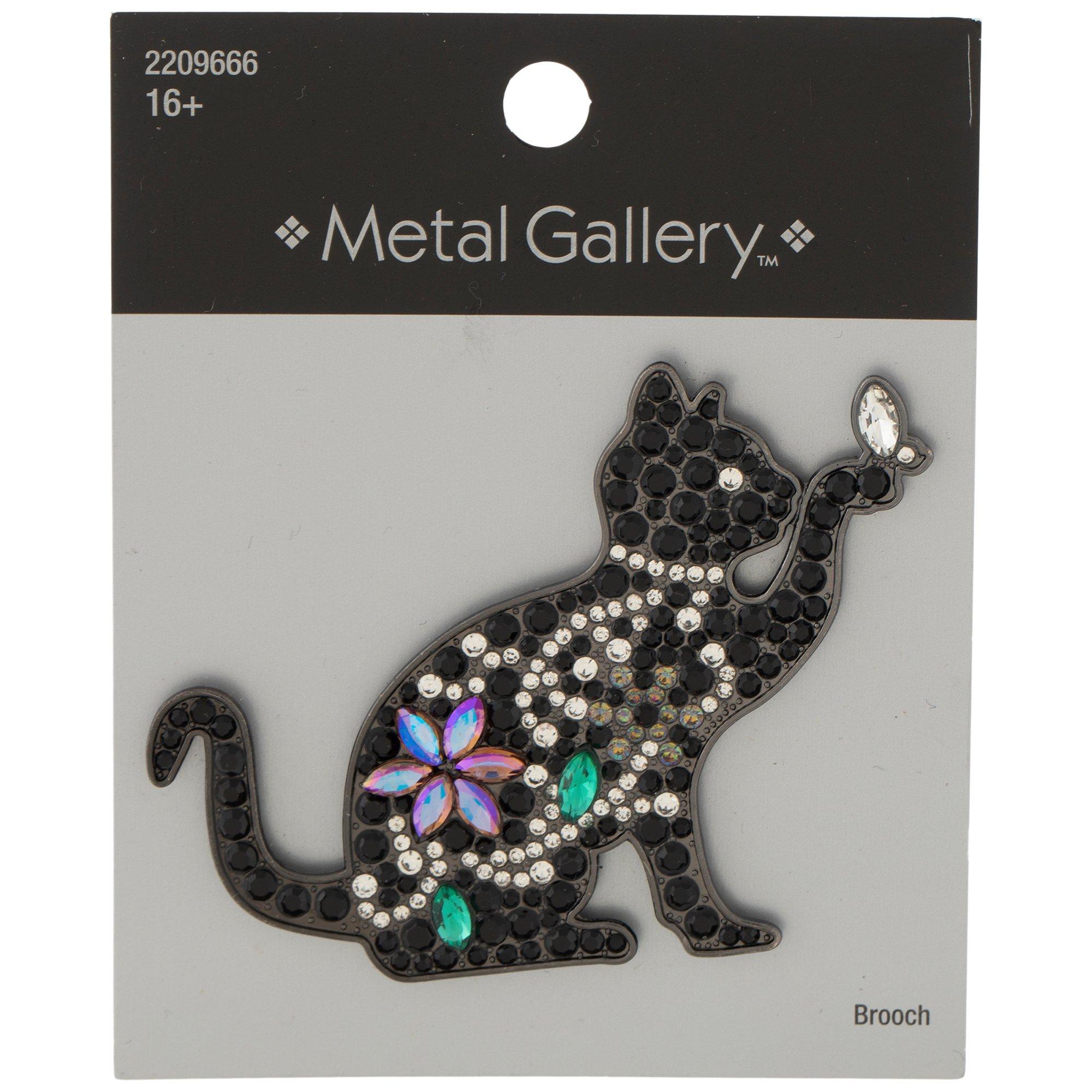 Black Cat Rhinestone Brooch Hobby Lobby 2209666