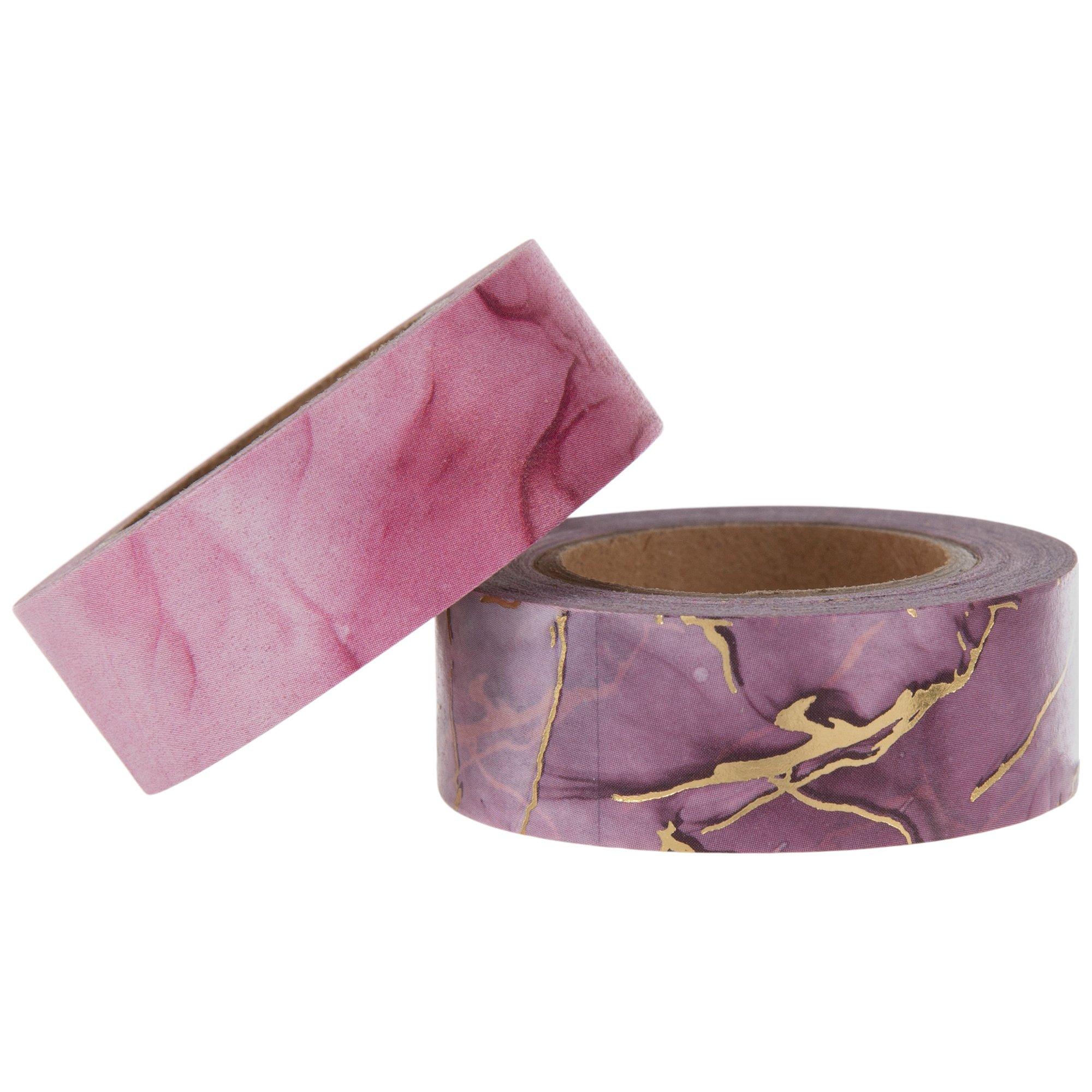 Pink & Purple Abstract Ink Washi Tape Hobby Lobby 2209922