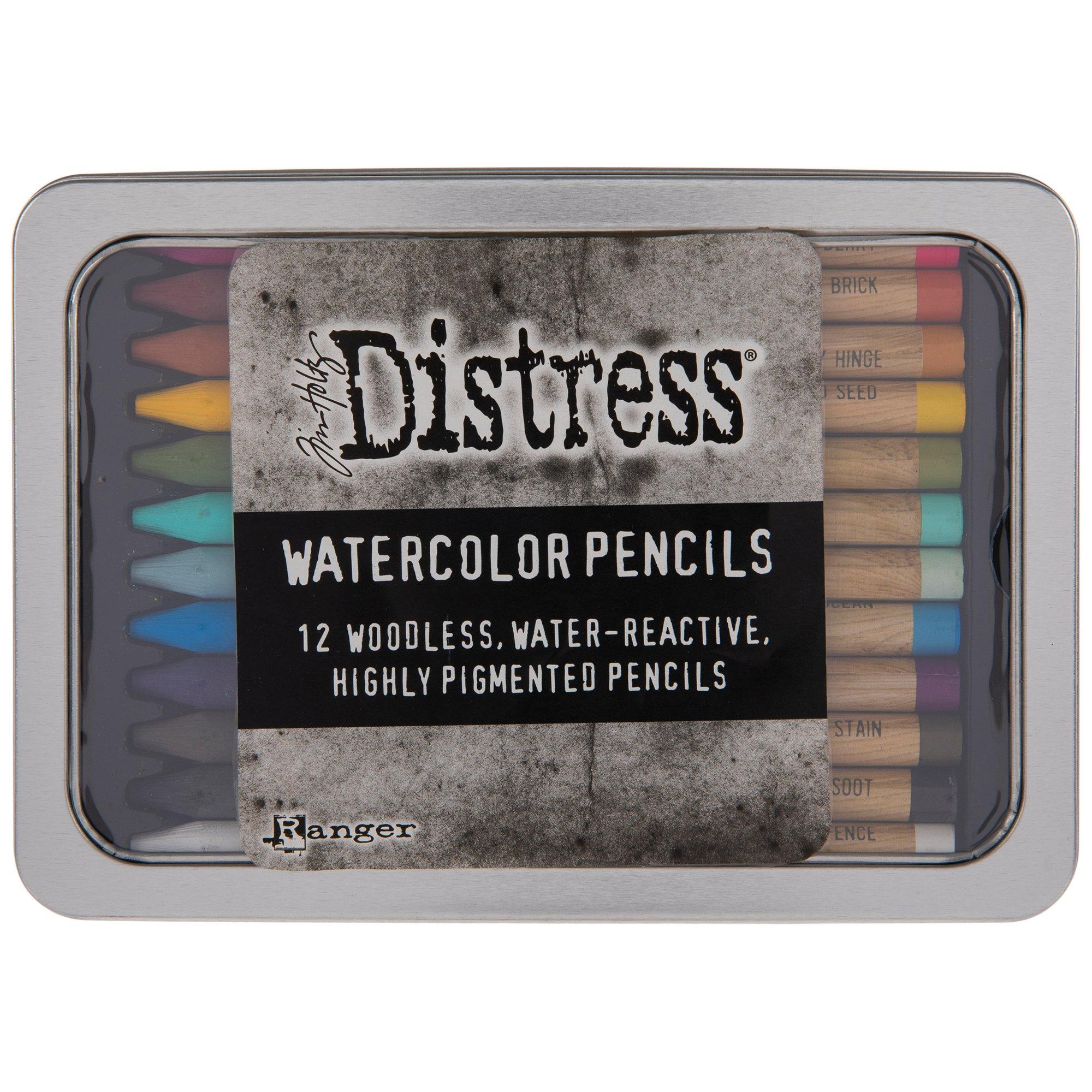 Tim Holtz Distress Watercolor Pencils: Set 1 - TDH76308