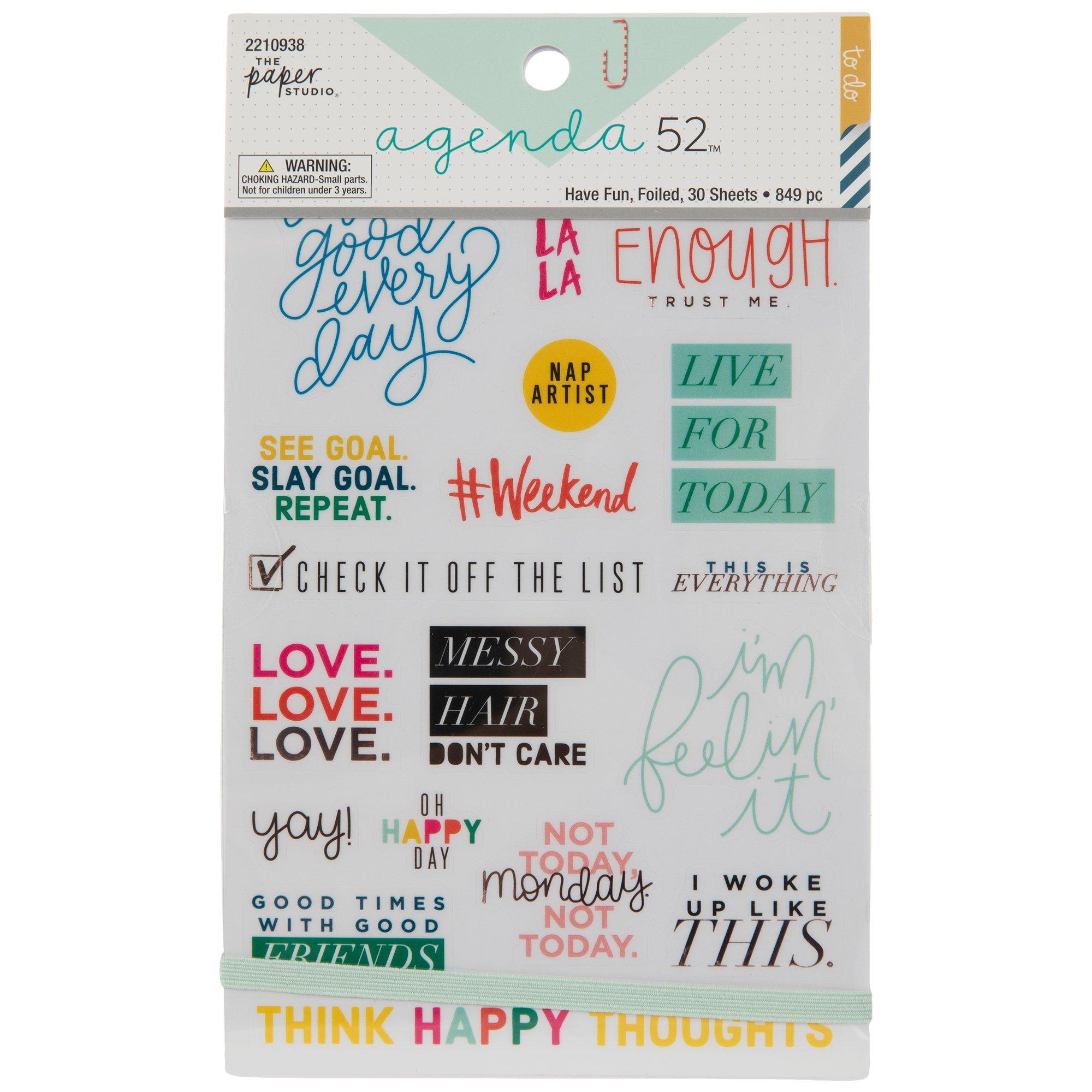 Have Fun Foil Stickers Hobby Lobby 2210938