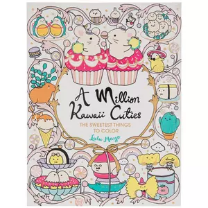 A Million Kawaii Cuties Coloring Book