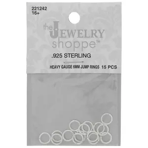 Sterling Silver Heavy Gauge Jump Rings