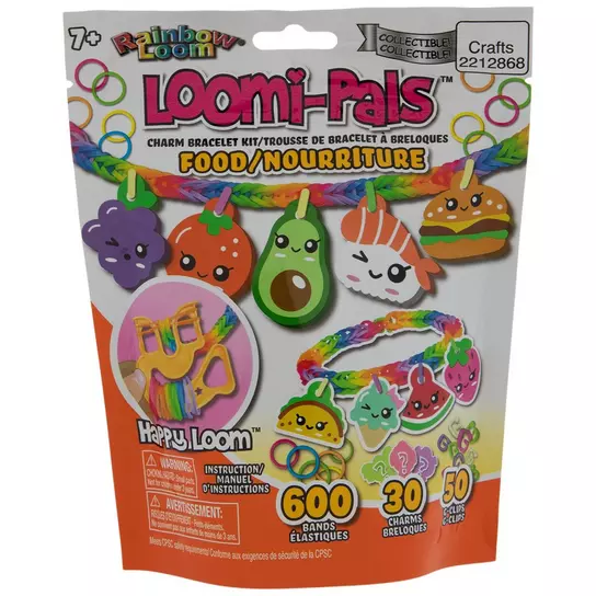 Food Loomi-Pals Charm Bracelet Kit, Hobby Lobby