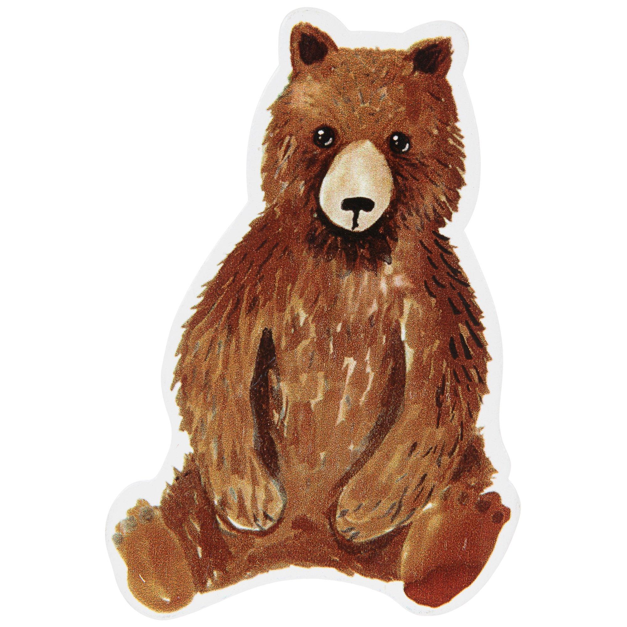 Wooden Bear Craft Shapes
