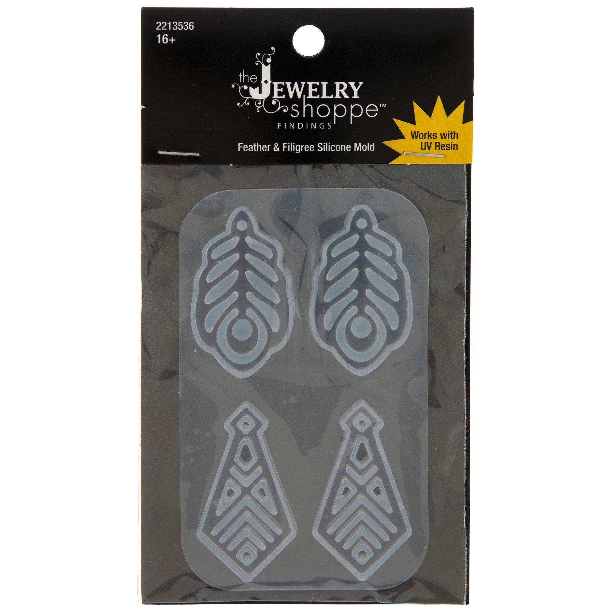 Feathers & Filigree Resin Mold Hobby Lobby 2213536