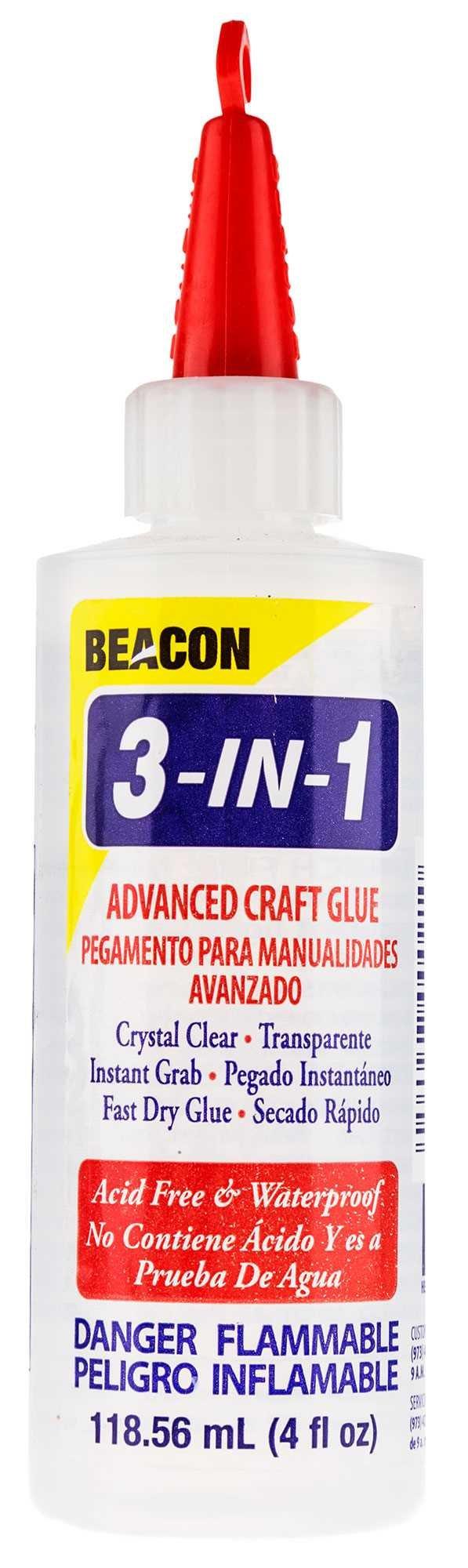 Beacon Adhesive 3-in-1 Advanced Craft Glue - 3 x 115ml Bottles