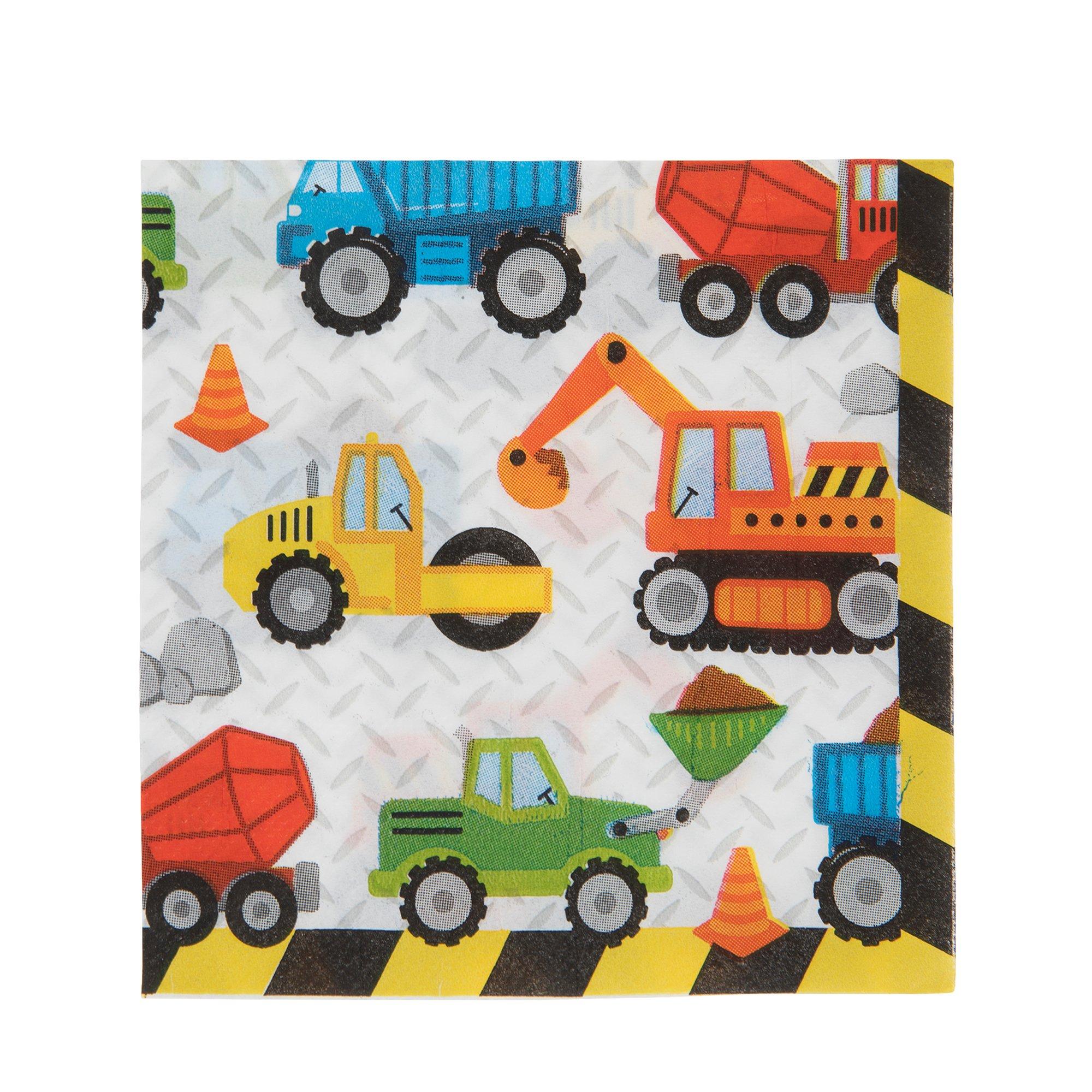Construction Vehicle Napkins Small Hobby Lobby 2213718
