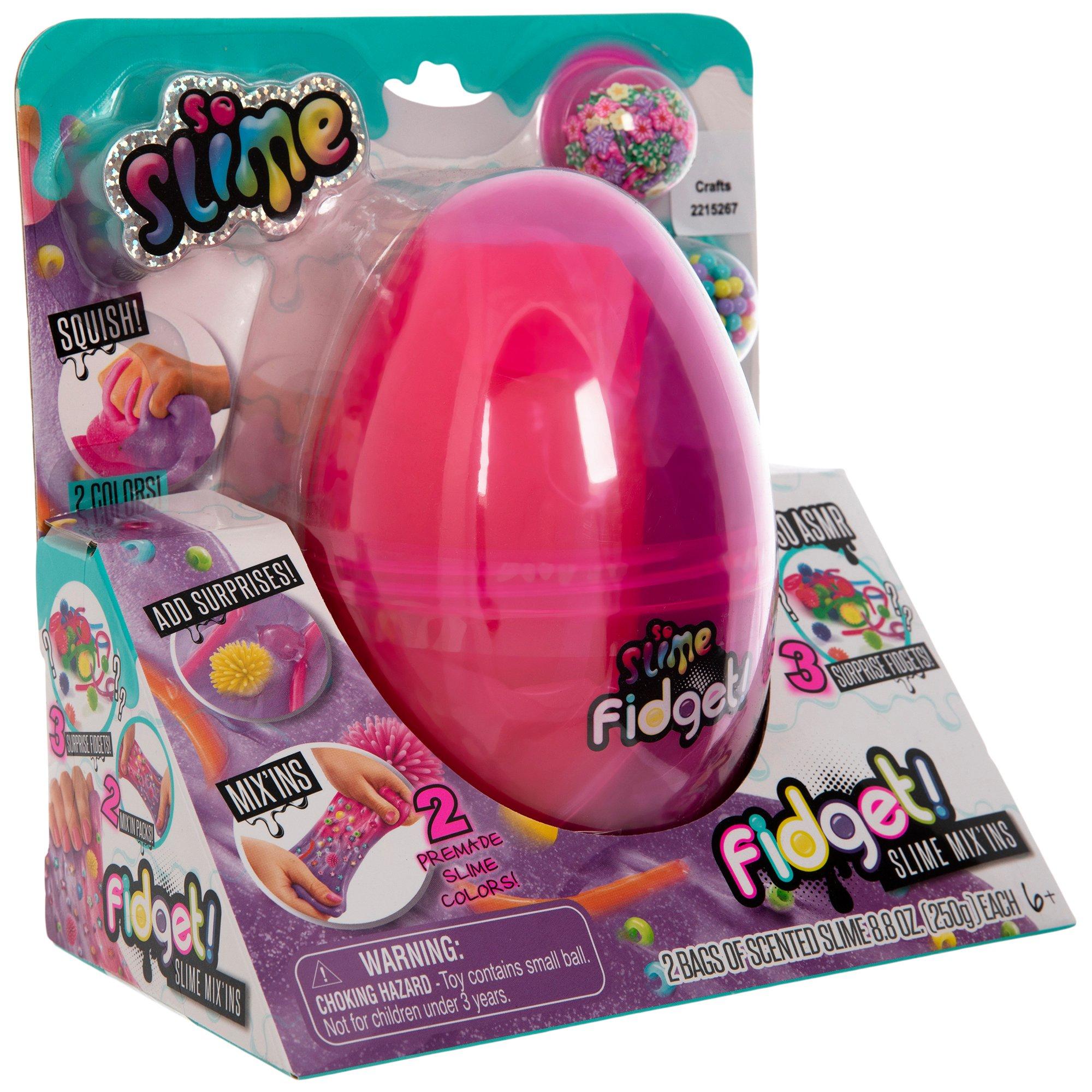 So Slime Fidget Slime Mix Ins Egg Kit, Hobby Lobby