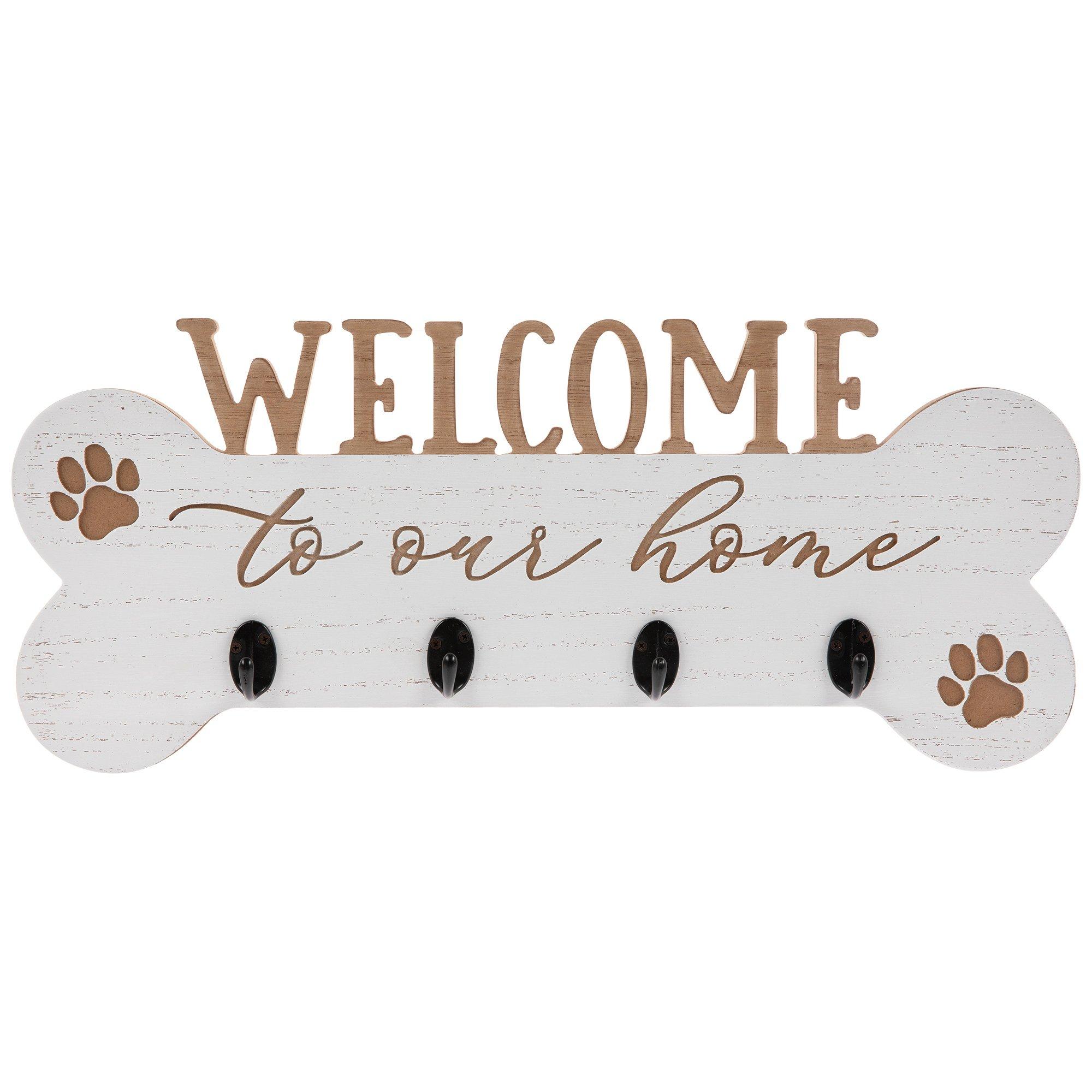 Dog Bone Wood Wall Decor With Hooks Hobby Lobby 2221315