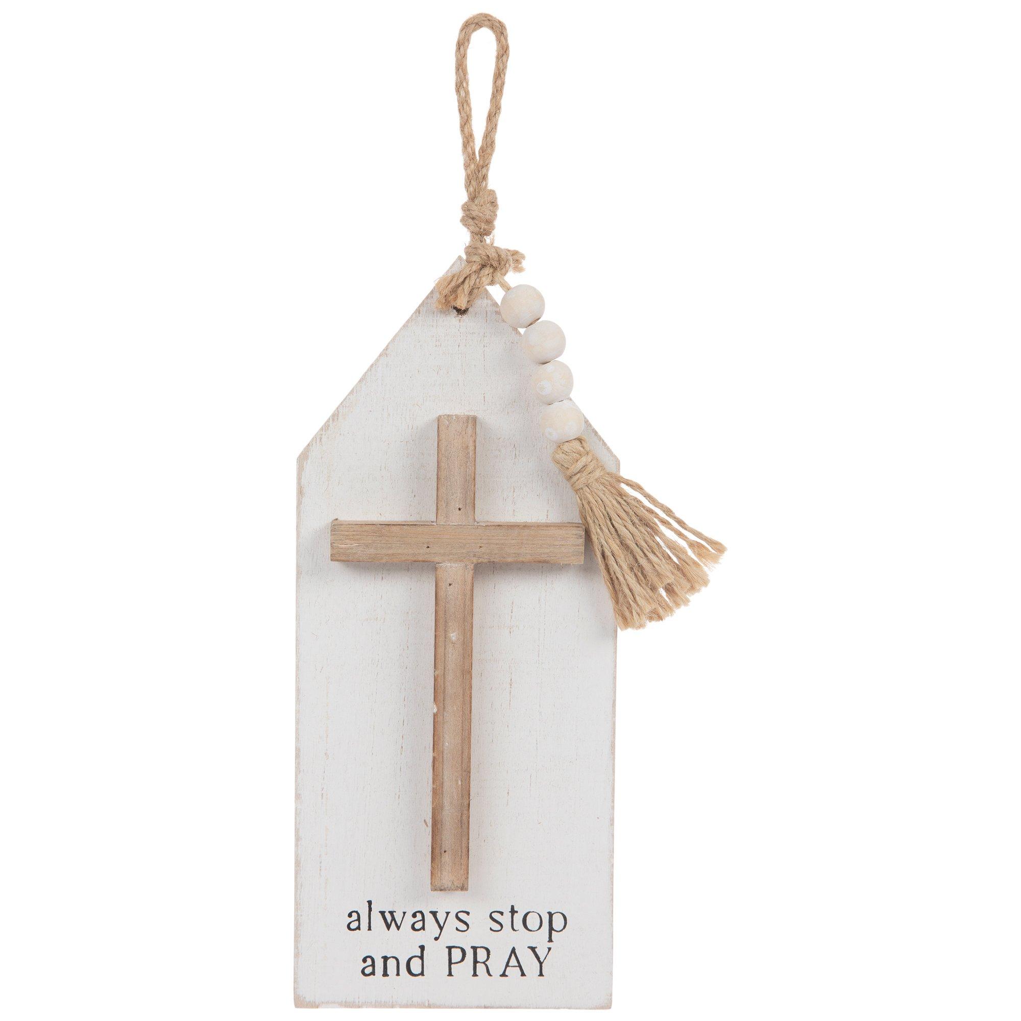 Always Stop & Pray Wood Wall Decor Hobby Lobby 2224012