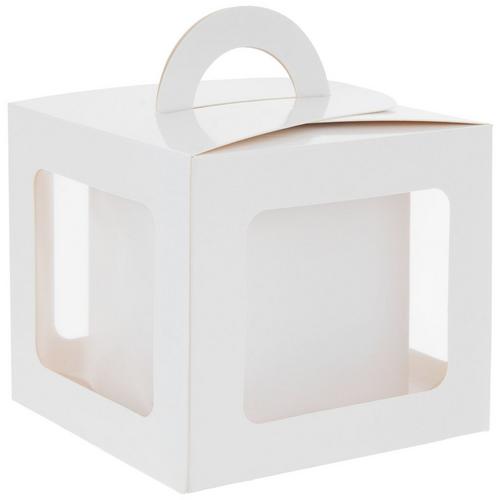 White Cookie Cube Boxes