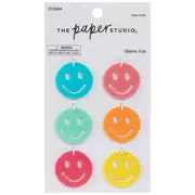 Multi-Color Smiley Face Charms