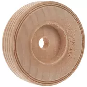 Wood Tread Wheels With 3/8" Hole