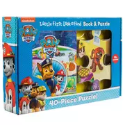Paw Patrol Little First Look & Find Book & Puzzle