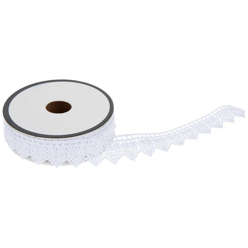 Narrow Heart Poly Venice Lace Trim - 13/16