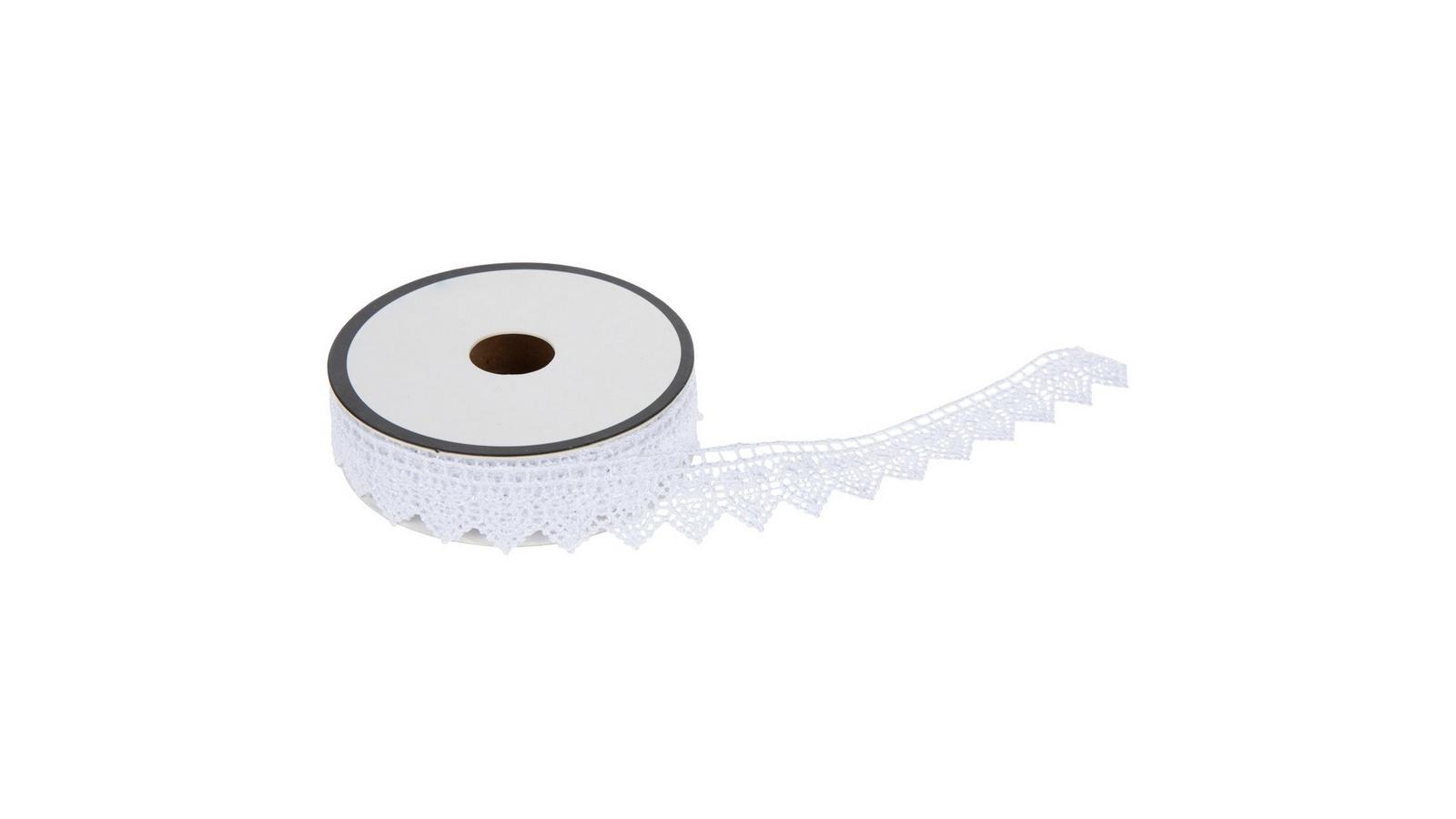 Narrow Heart Poly Venice Lace Trim - 13/16
