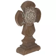 Floral Cross With Stand