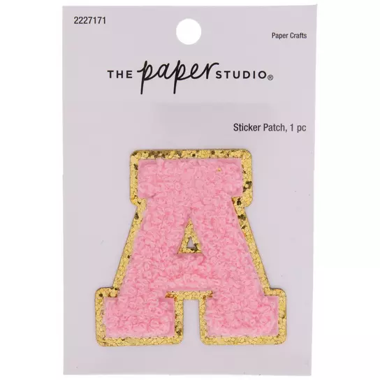 H in Pink - Alphabet - Sticker