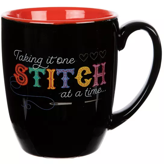 One Stitch At A Time Mug, Hobby Lobby