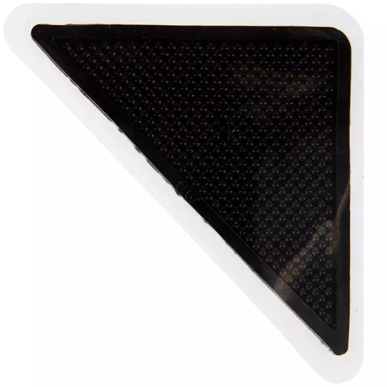 Shop GLOBLELAND 20 Pcs Triangle Rug Gripper Black Adhesive Non