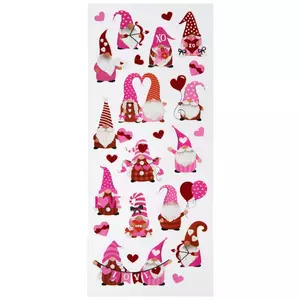Pink Glitter Heart Stickers, Hobby Lobby, 695742