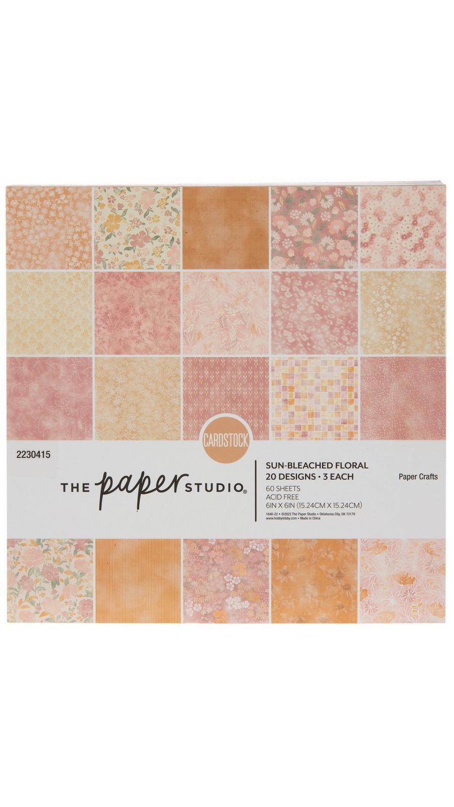 Sun-Bleached Floral Paper Pack | Hobby Lobby | 2230415