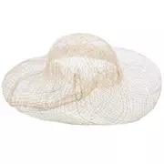 Natural Sinamay Hat