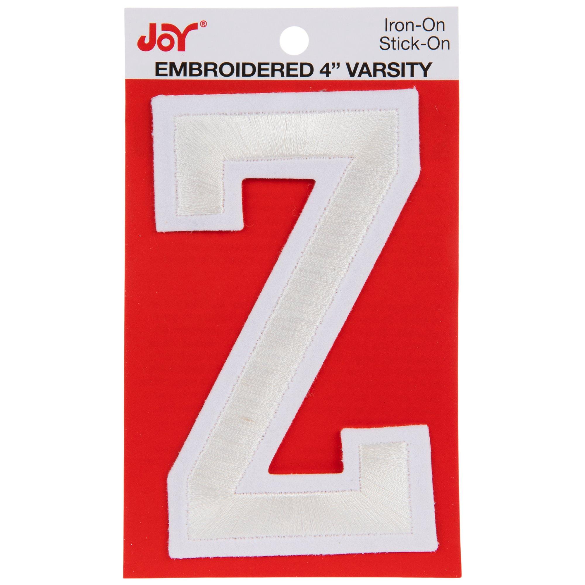Varsity Letter IronOn Patch Hobby Lobby 2232056