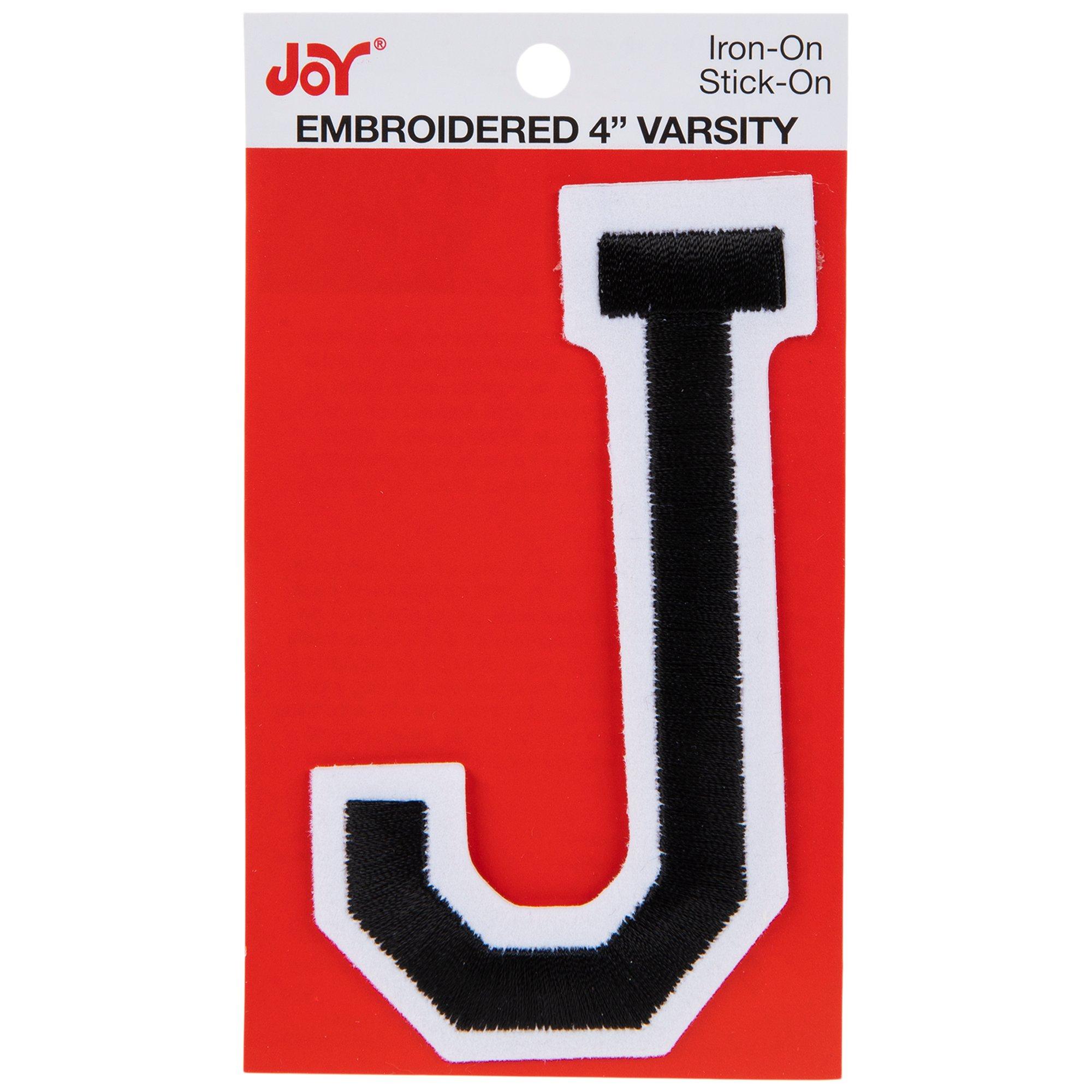 Varsity Letter Iron-on Patch 