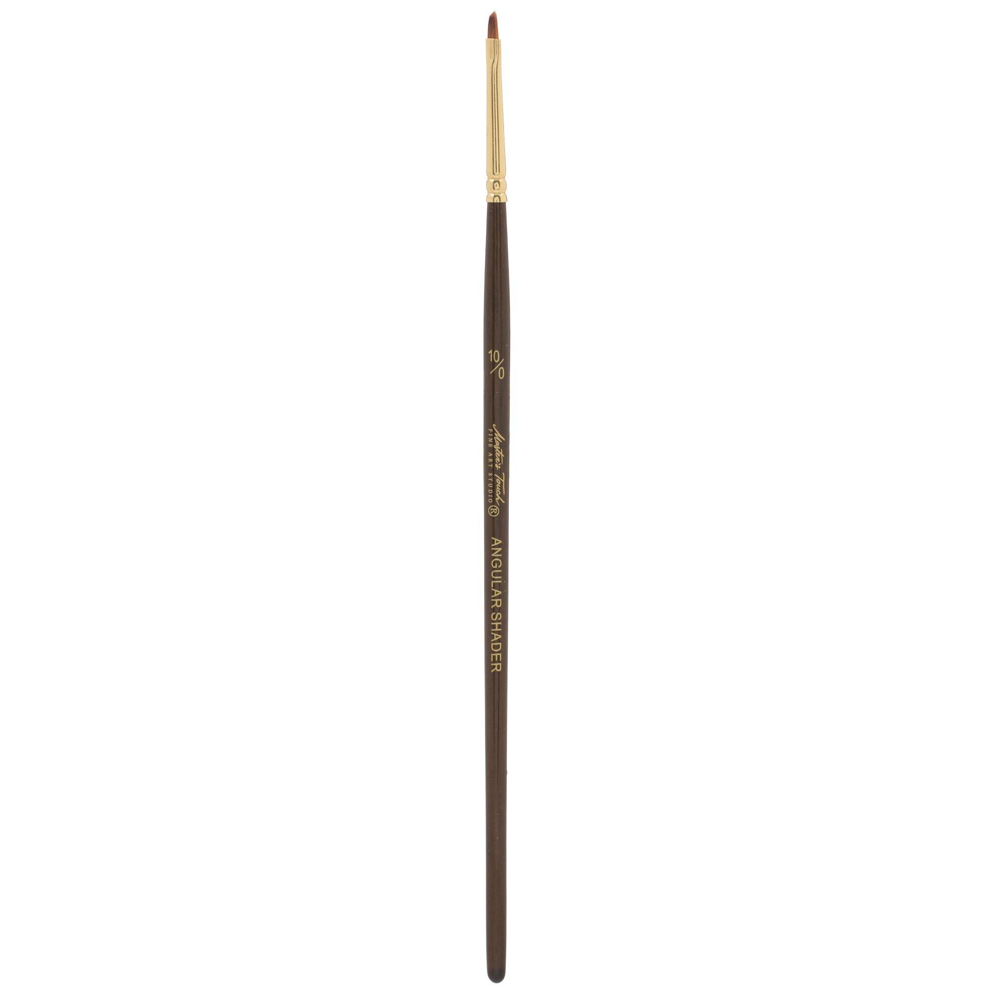 Gold Taklon Angle Shader Paint Brush Hobby Lobby 2233062