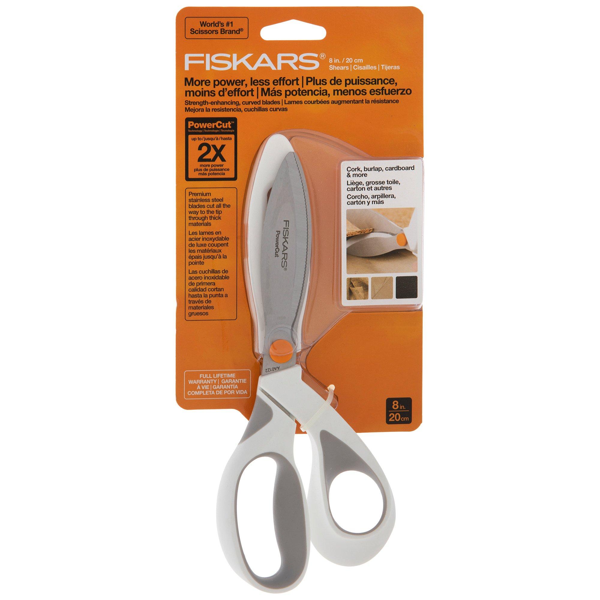 Ножницы fiskars для рыбы с покрытием Softouch 22 см