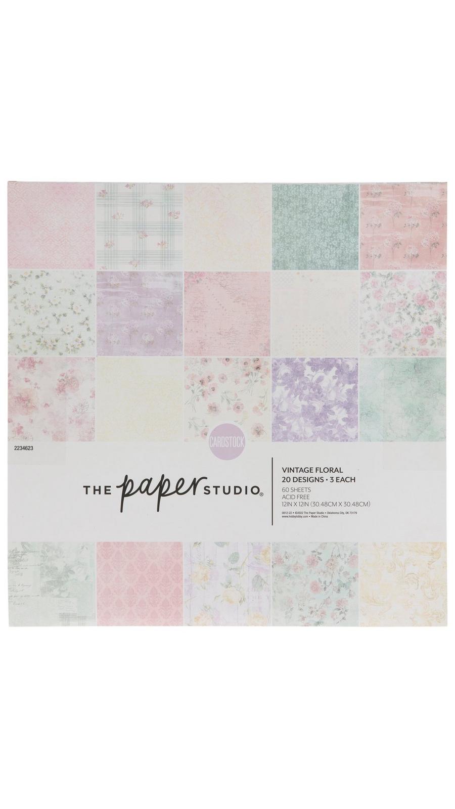 Vintage Floral Paper Pack | Hobby Lobby | 2234623