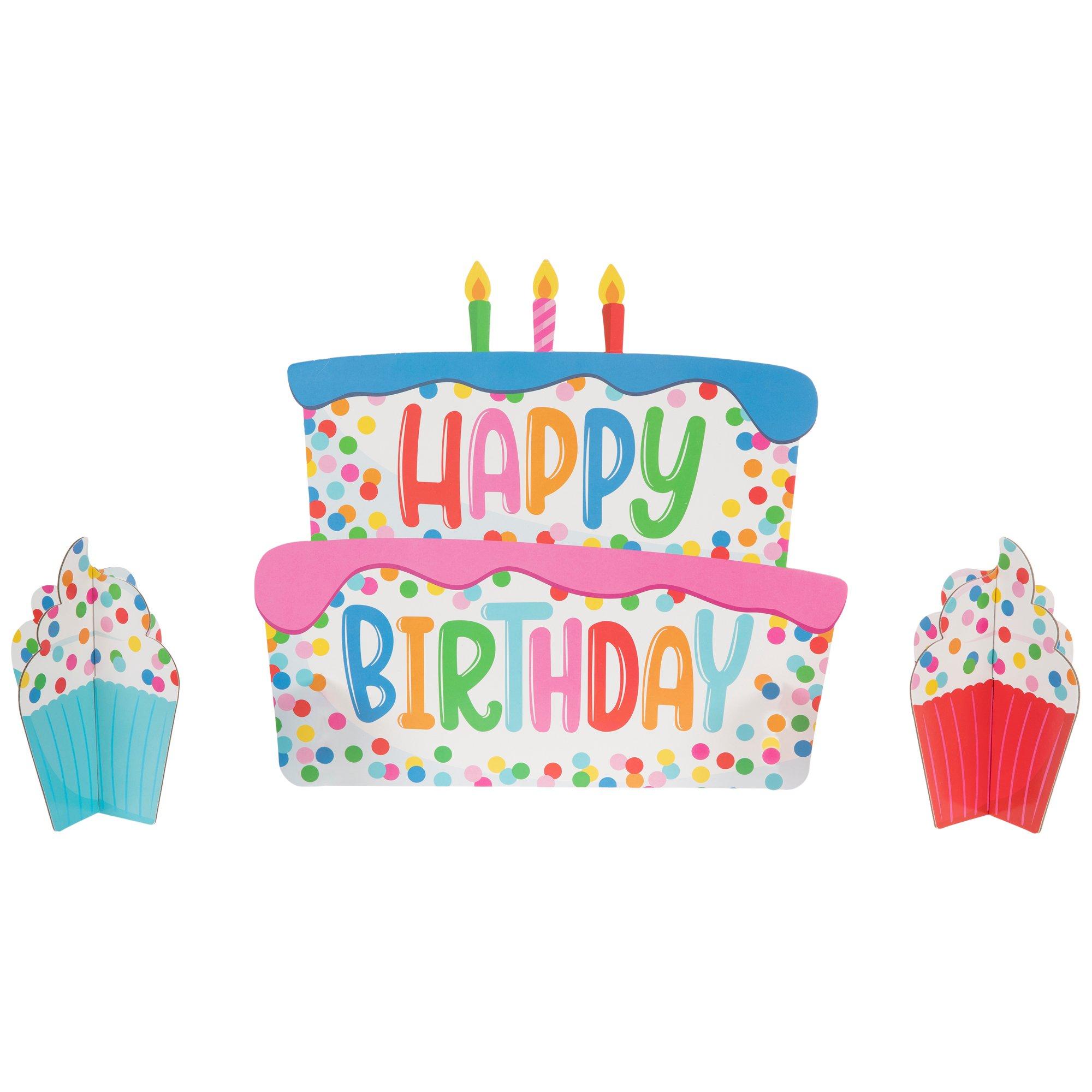 Confetti Happy Birthday Table Decor Hobby Lobby 2234789