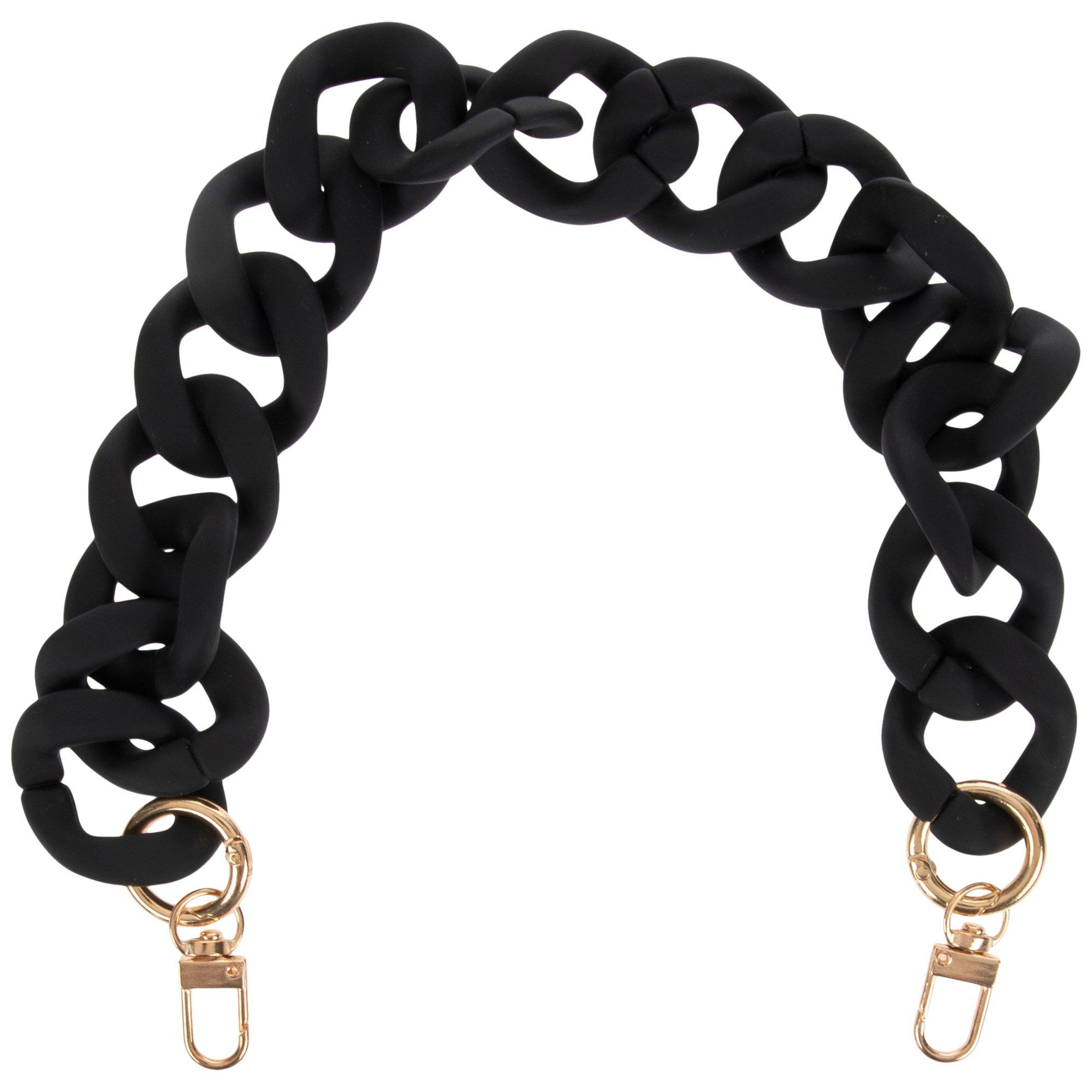 Acrylic Chunky Chain Strap Black – Harper & Co Boutique