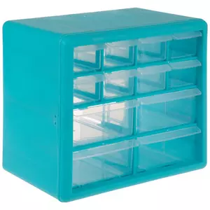 15 Compartment Small Organizer for VEX Storage, Removable Cups