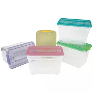Creekview Home Emporium Small Acrylic Tray with Handles - Plastic Organizer Tray