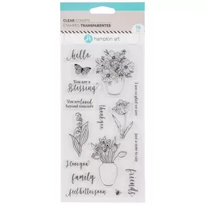 Tiny Butterfly Rubber Stamp, Hobby Lobby